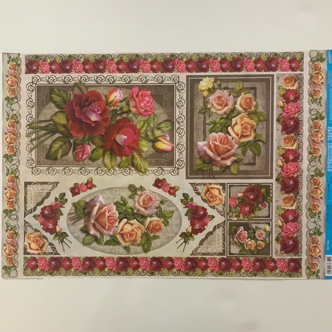 LAMINA DECOUPAGE BRASIL 49X34