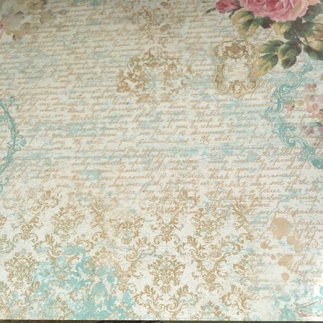 LAMINAS STAMPERIA  DOBLES PARA SCRAP  PRECIOUS