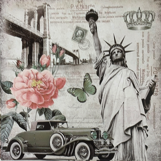 LÁMINA PARA DECOUPAGE- 15X15