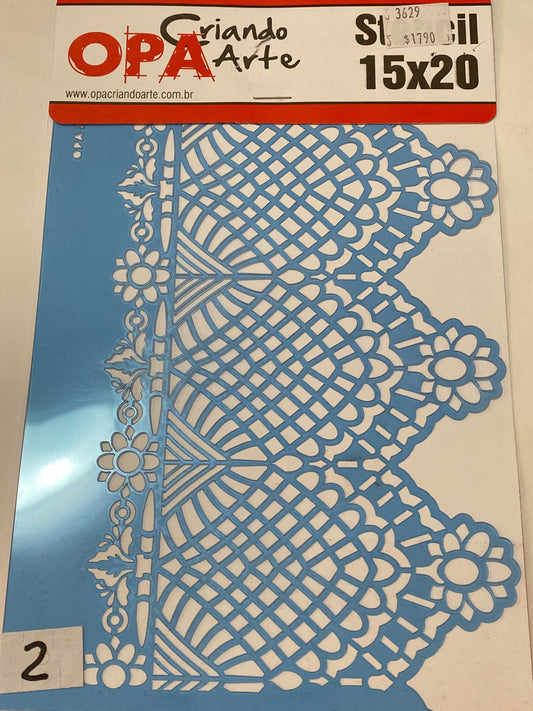 STENCIL 15X20 OPA PUNTILLAS
