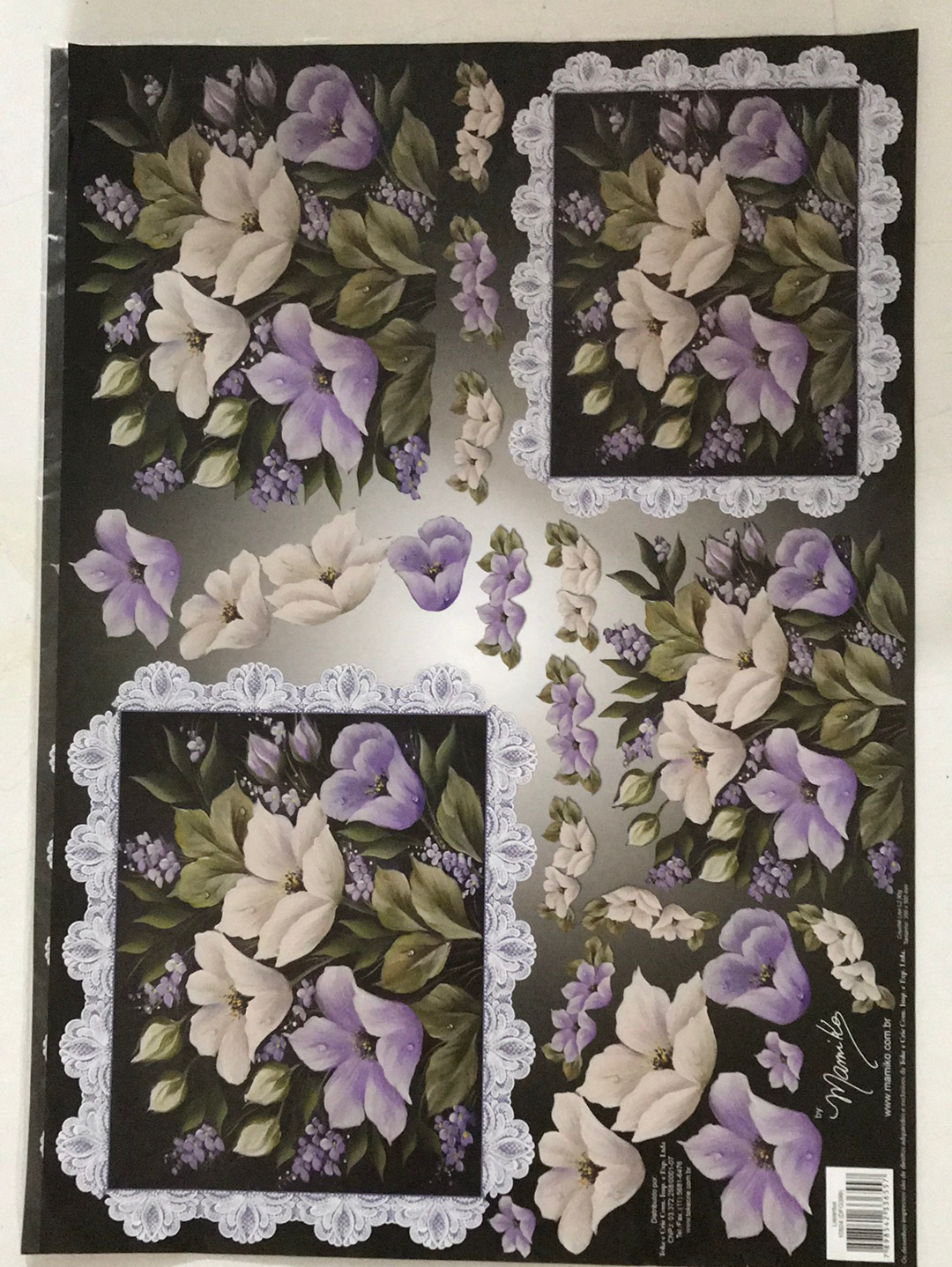 LAMINA DECOUPAGE BRASIL 49X34