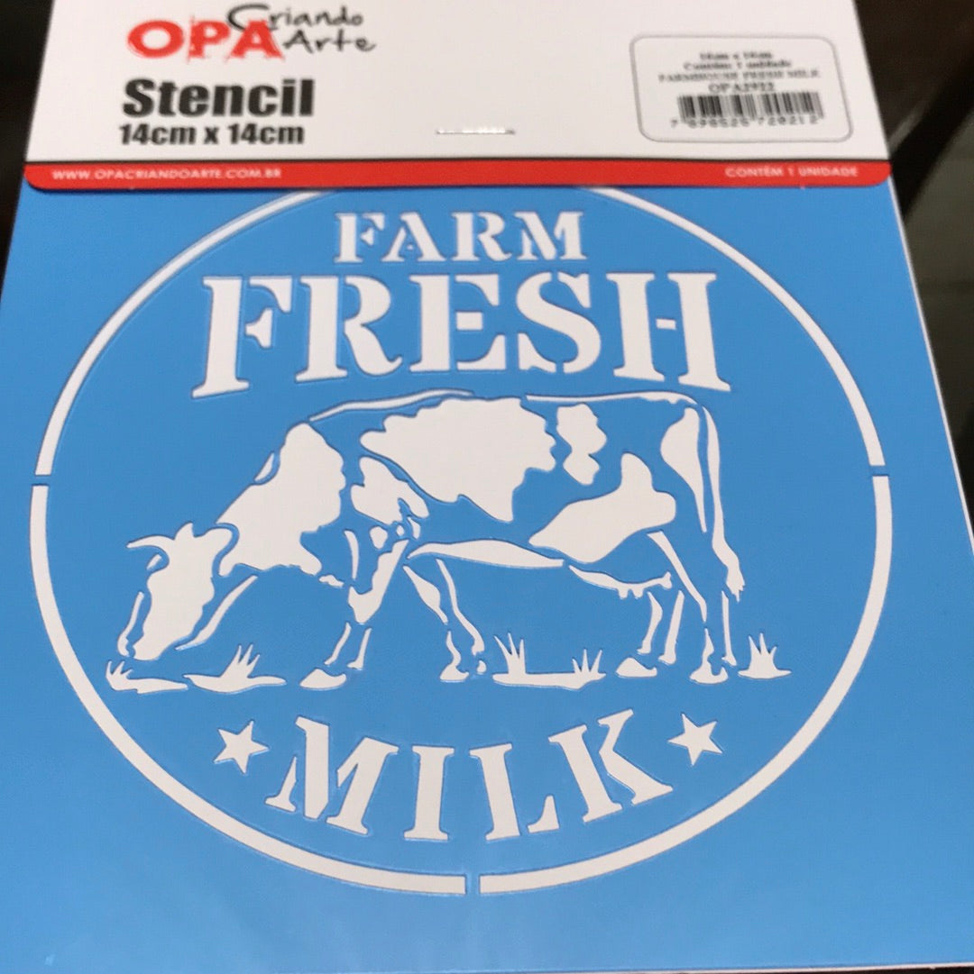 STENCIL 14X14 OPA FARM