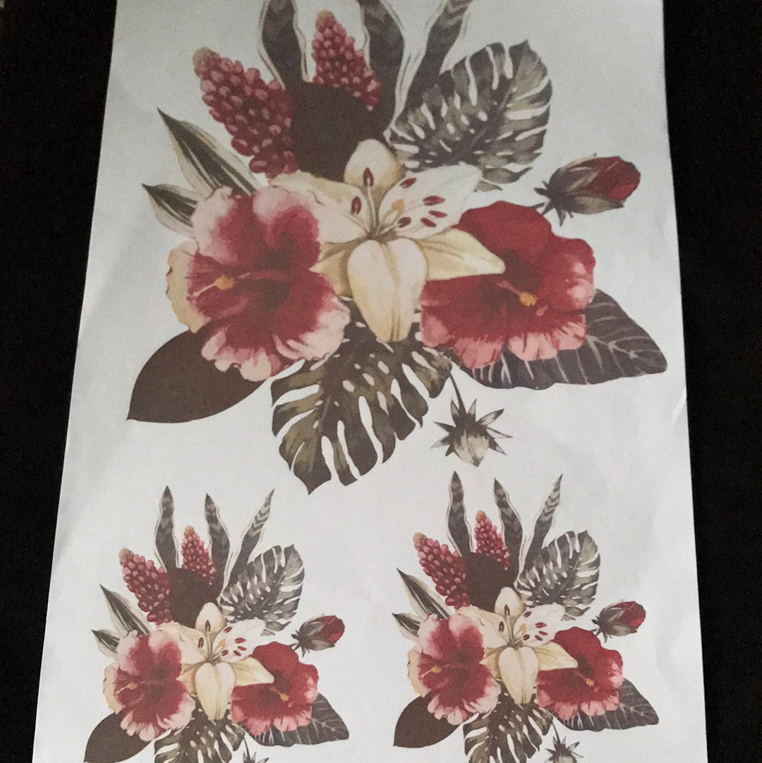 LAMINAS PARA SUBLIMAR 30 x 50 FLORES