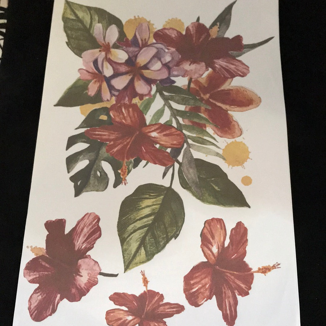 LAMINAS PARA SUBLIMAR 30 x 50 FLORES