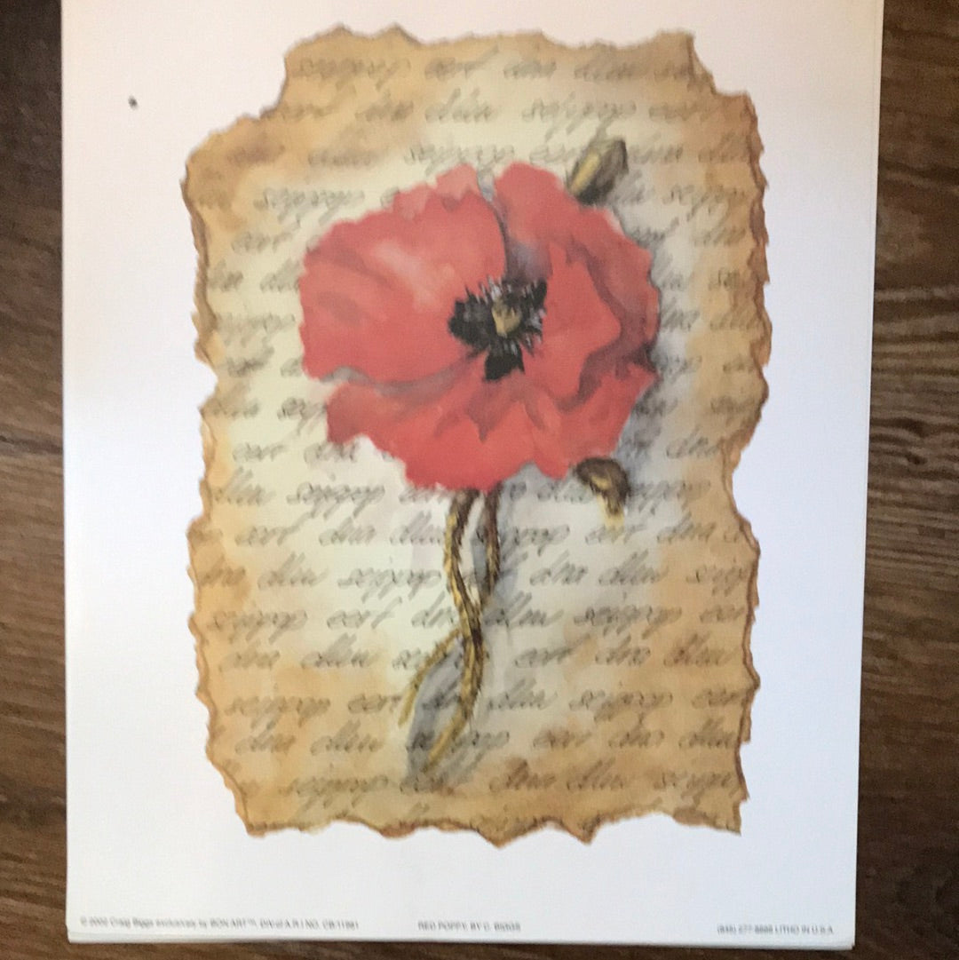 LAMINAS PARA DECOUPAGE FLORES 20 x 25