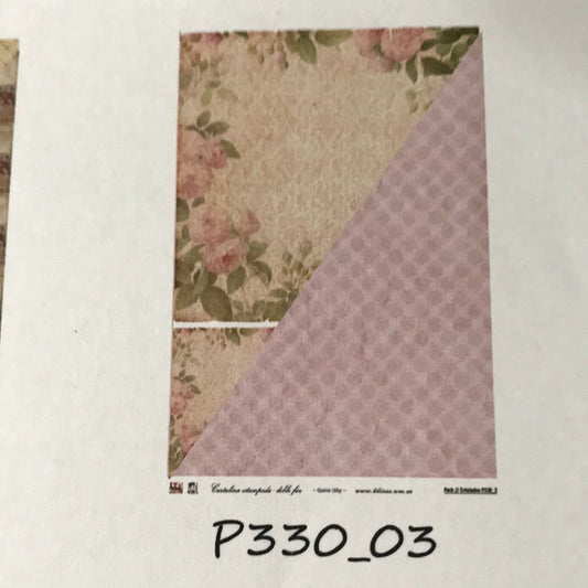 Lámina Titina colección Entelados Nro 3 330- 3 32x47 cm Scrapbooking-Entelados