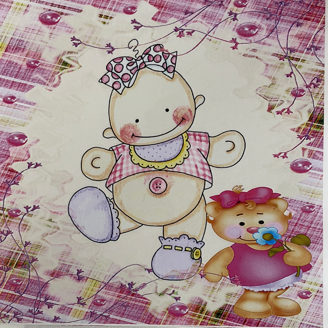LÁMINA PARA DECOUPAGE- 15X15