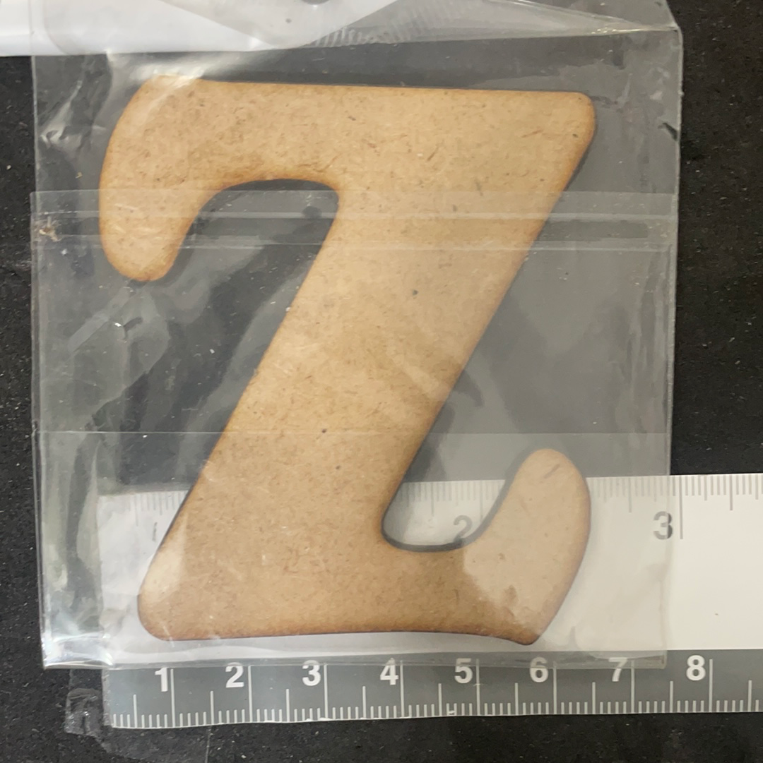 LETRA CORTE DE MADERA 7cm PARA LOGOTIPOS Y DECORACIÓN