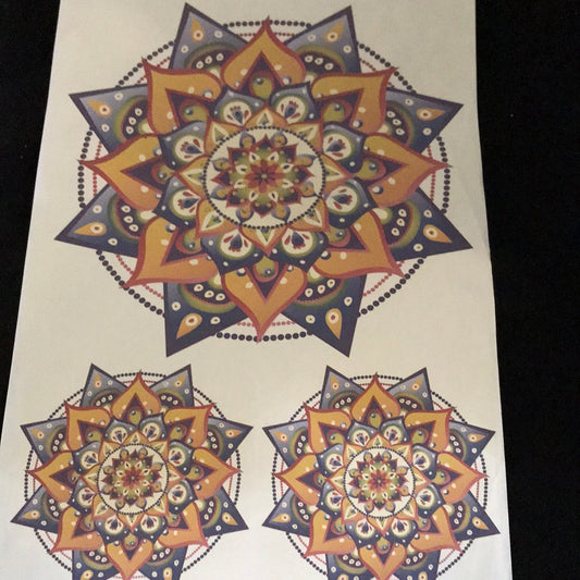 LAMINAS PARA SUBLIMAR 35 x 54 ETNICAS Y MANDALAS