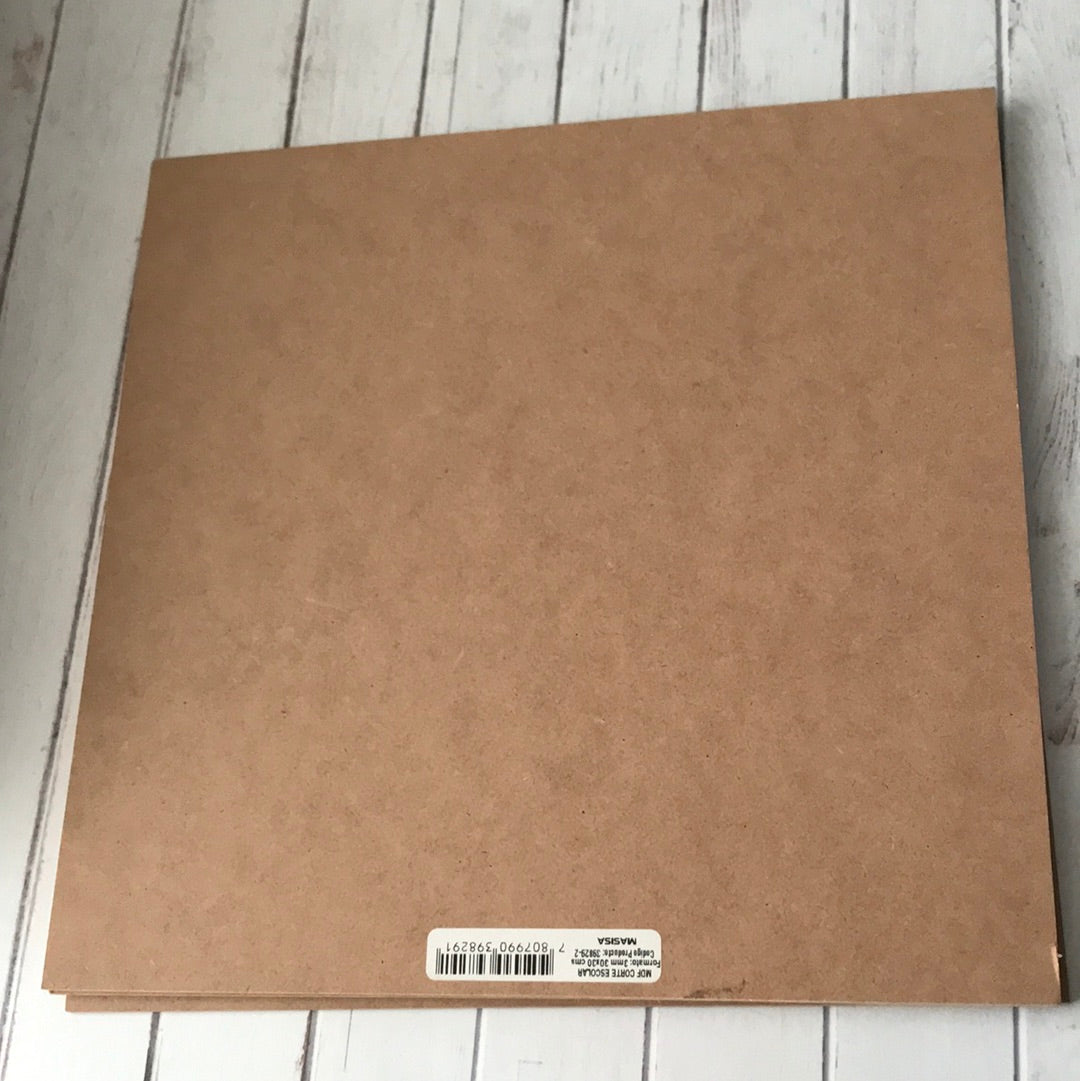 MADERA MDF TRUPAN (40 x40cm x 9 mm