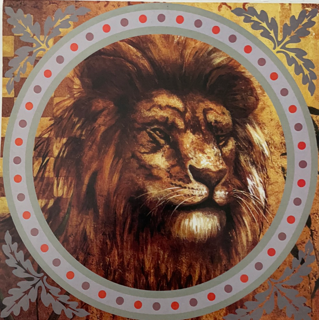 LÁMINA PARA DECOUPAGE- ETNICA 15X15