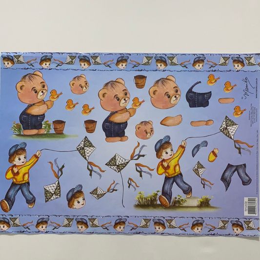 MAMIKO LAMINA DECOUPAGE BRASIL 49X34