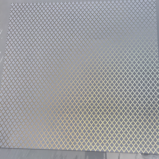 LAMINAS METALIZADAS TEC BLANCO/ORO