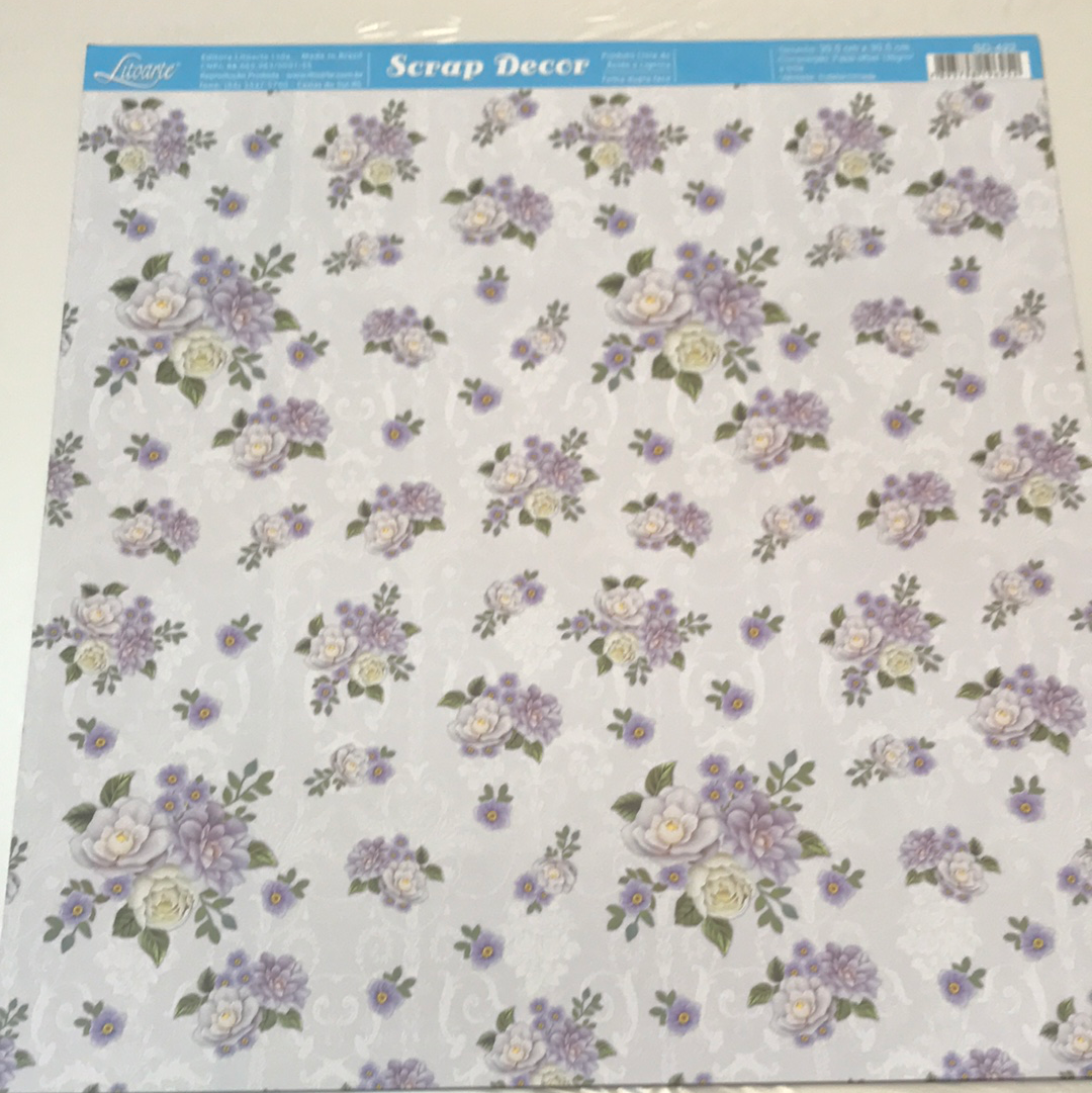 LAMINA 30x30 LITOARTE BR SCRAP