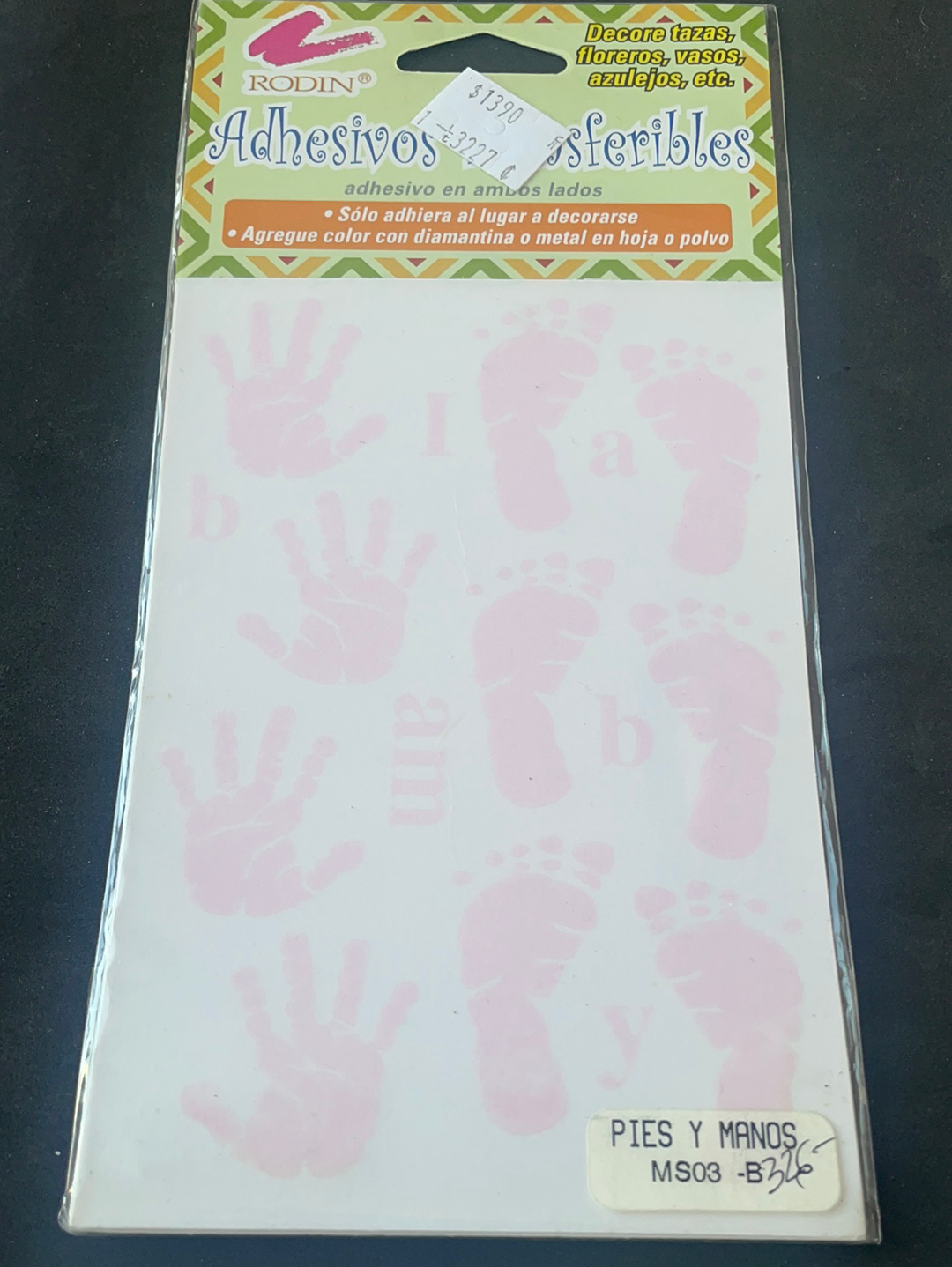 LÁMINAS ADHESIVAS TRANSFERIBLES