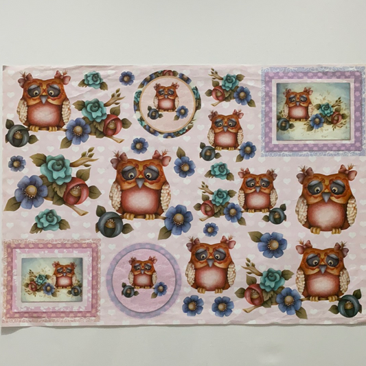 MAMIKO LAMINA DECOUPAGE BRASIL 49X34