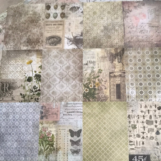 Laminas Doble 30x30cm Scrapbooking USA -