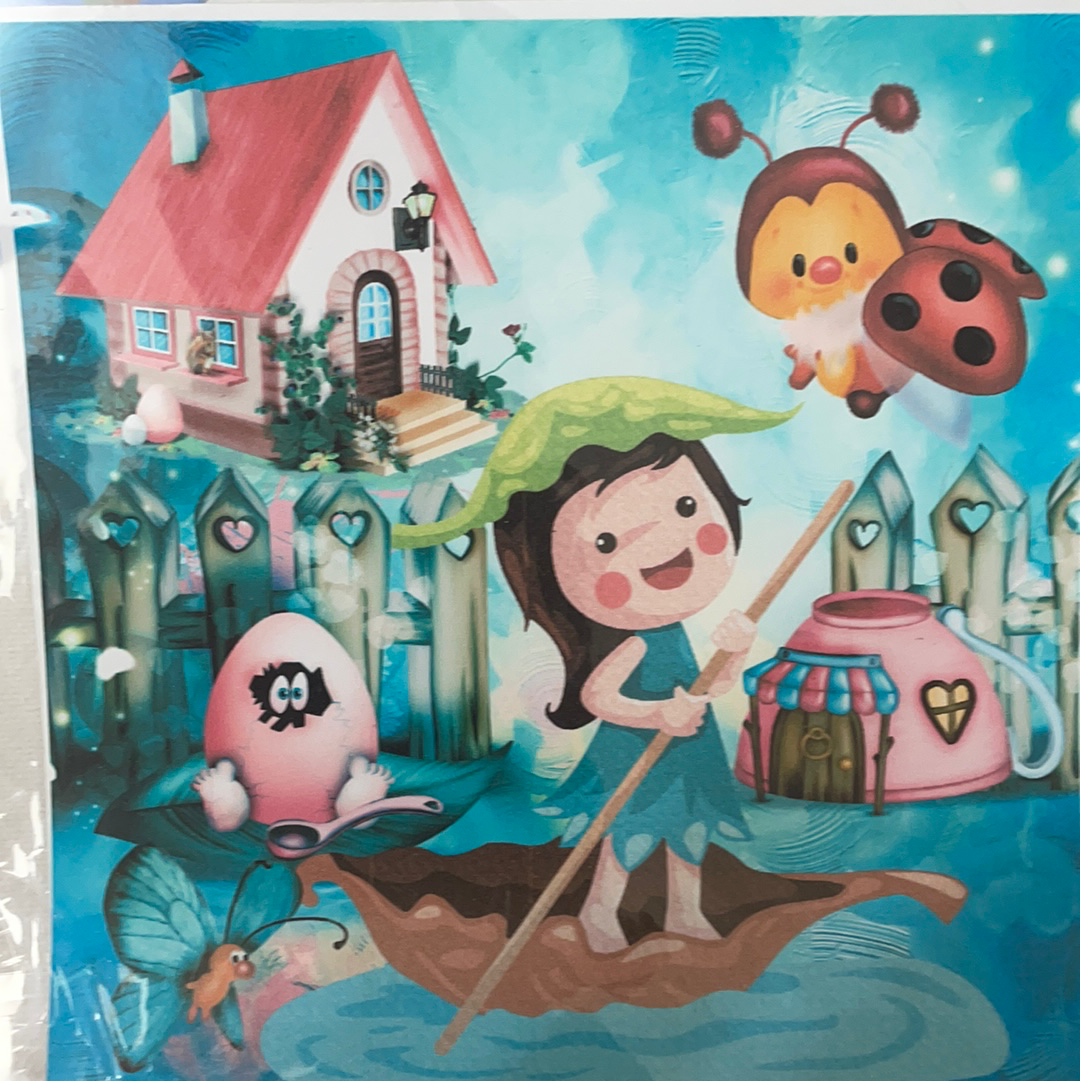 LÁMINA PARA DECOUPAGE PRECIOSOS MOMENTOS