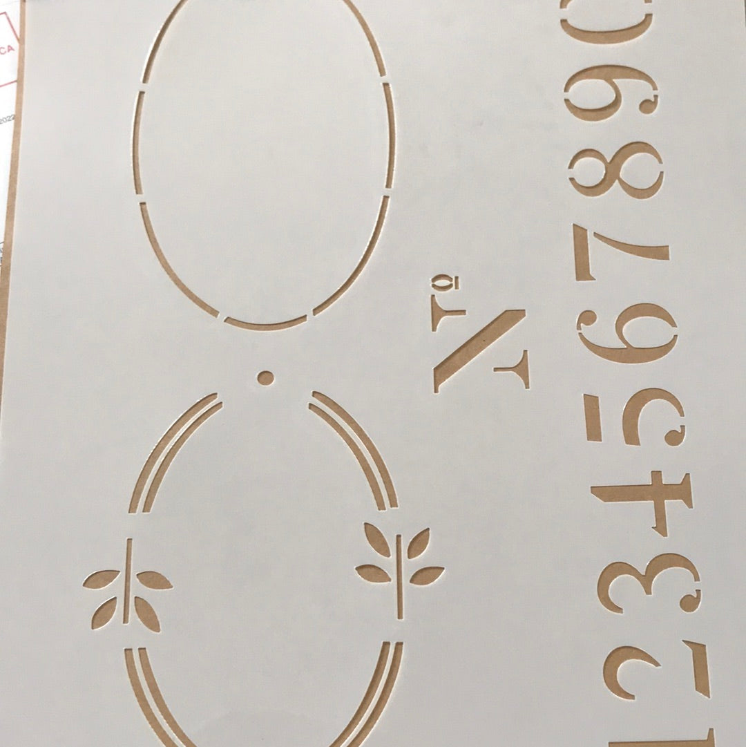 STENCIL 25X30 RMC