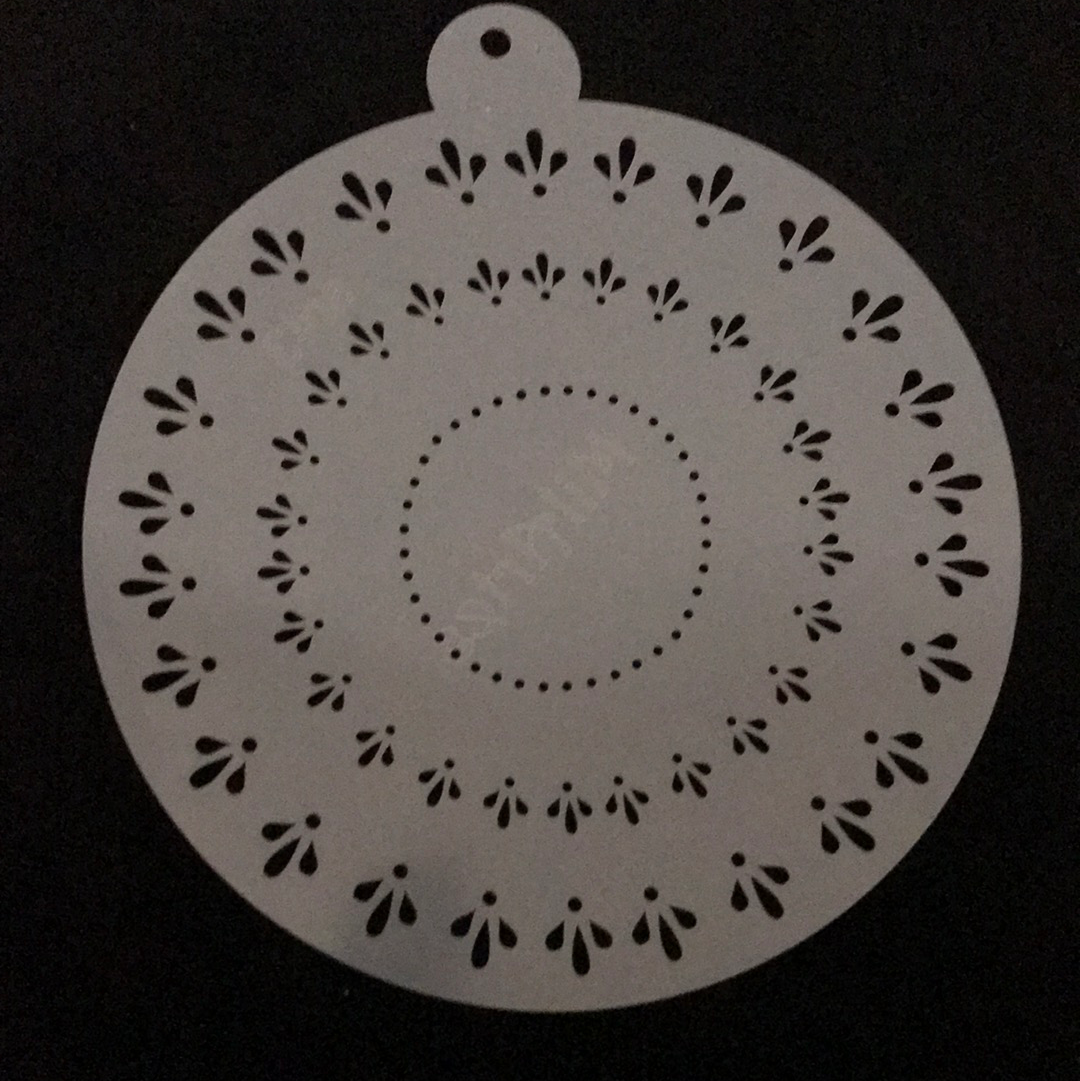 STENCIL 30 REDONDO MANDALA BRODERIE MILARTES