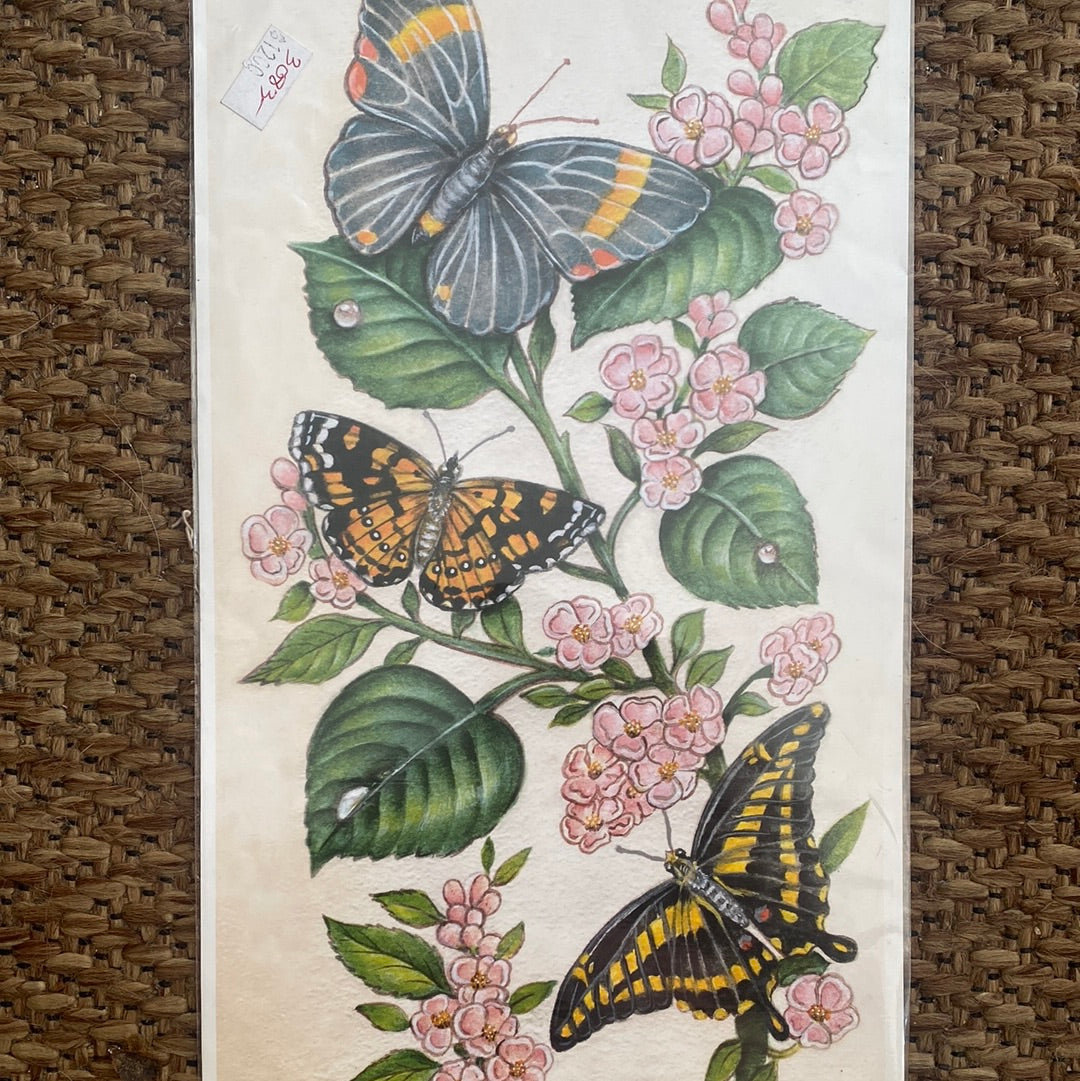 LAMINAS PARA DECOUPAGE   FLORES 17 x 30 cm