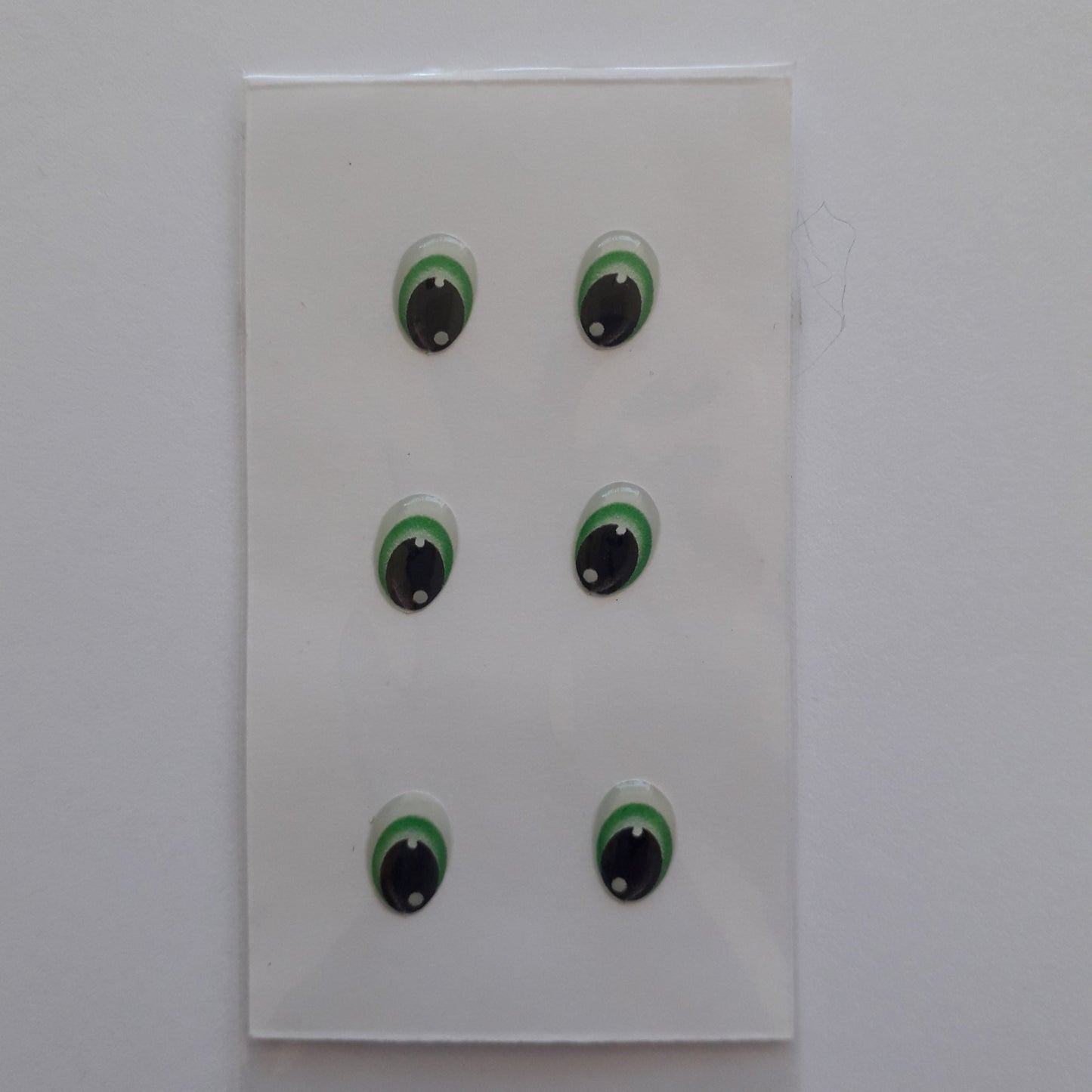 Ojitos adhesivos 3D verdecitos