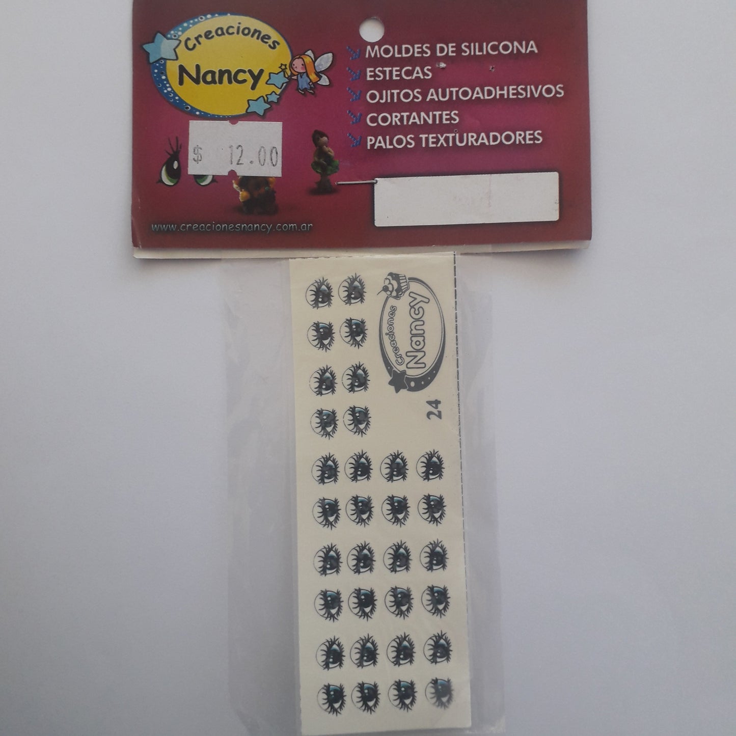 Ojitos adhesivos Creaciones Nancy N24