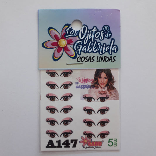 Ojitos adhesivos Gaby pequeños A147 5mm