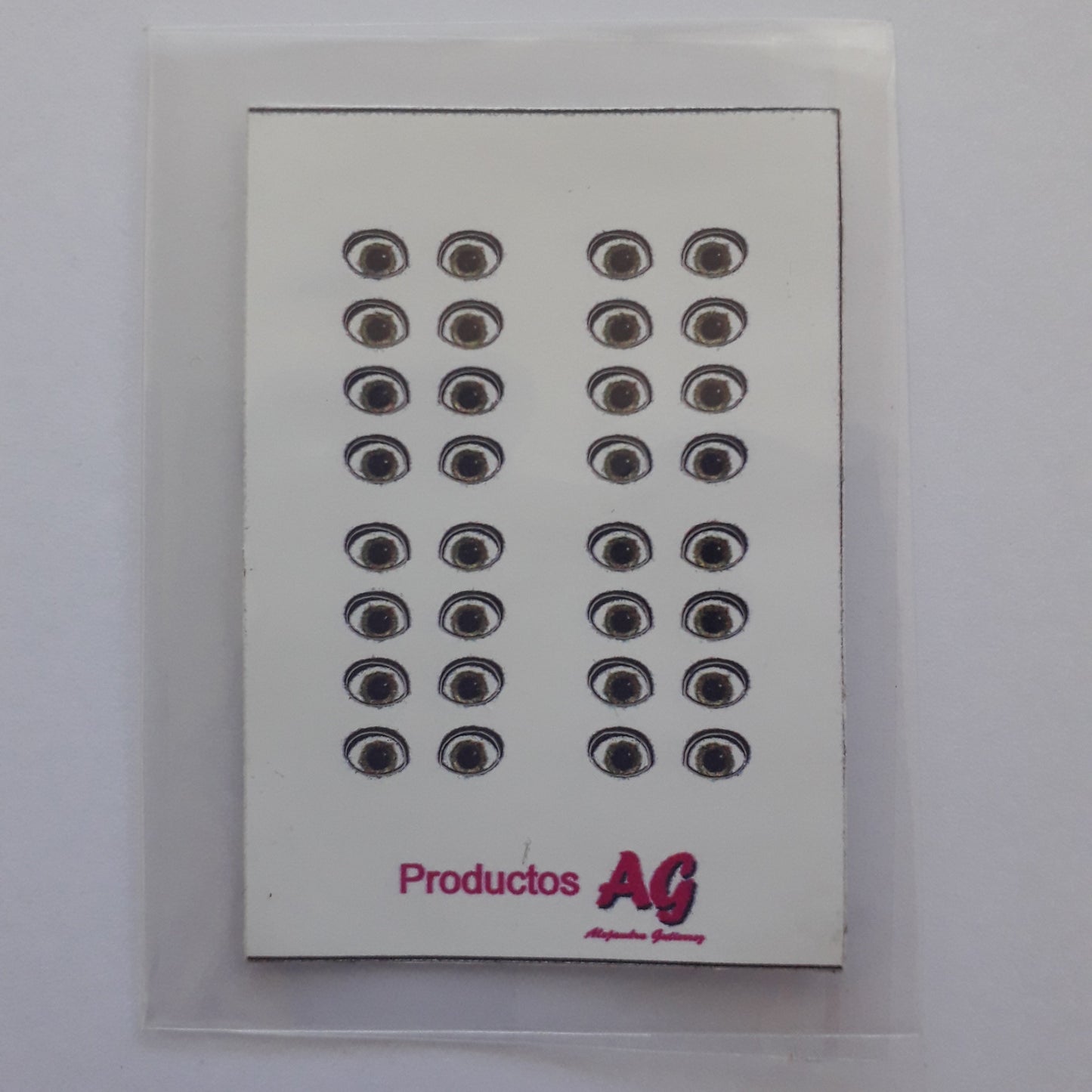 Ojitos adhesivos AG 1 pequeños 3mm