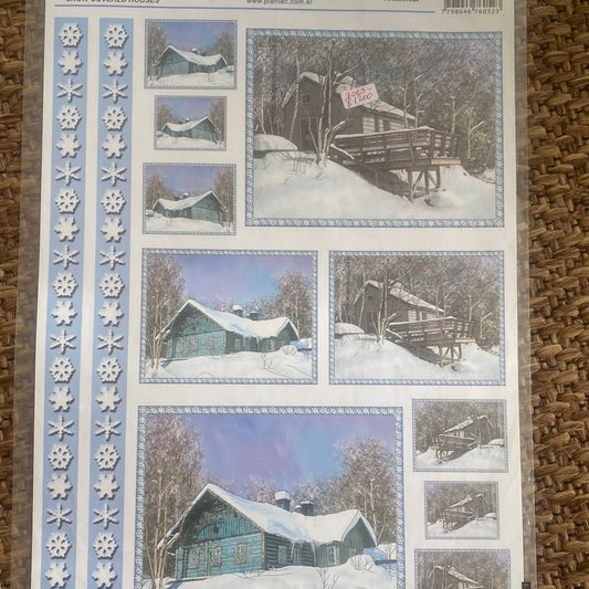 LAMINAS PARA DECOUPAGE   21x29 PAISAJE