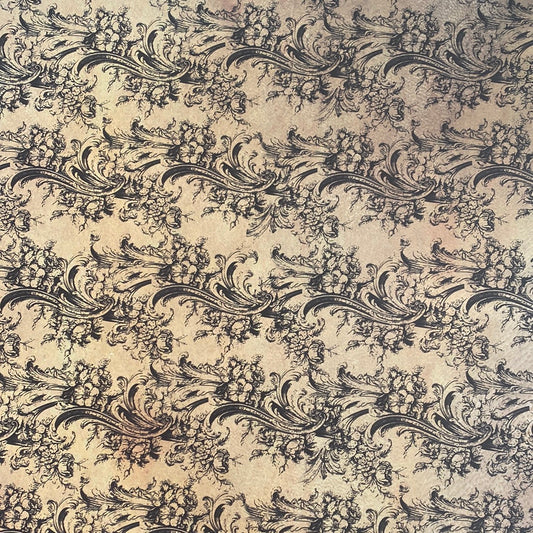 LAMINA- DOBLE DECOSCRAPP-DECOUPAGE 30 x30 SEPIAS