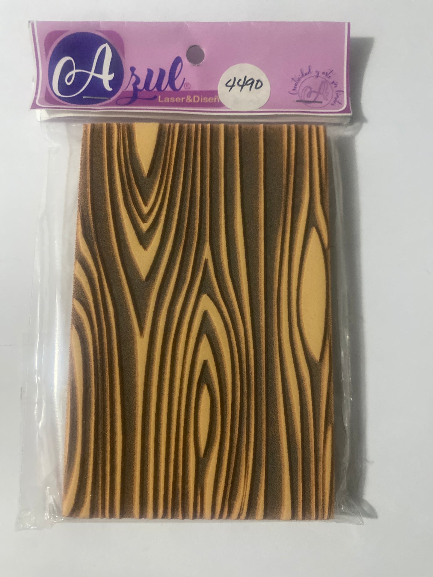 SELLOS EN RELIEVE L  002 AZUL LASER 16x7cm