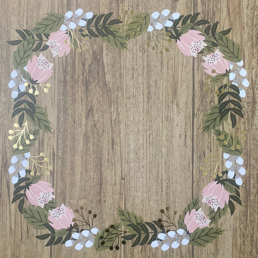 LAMINA DECOSCRAPP-DECOUPAGE 30 x30 -VARIAS CON APLICACIONES GLITER