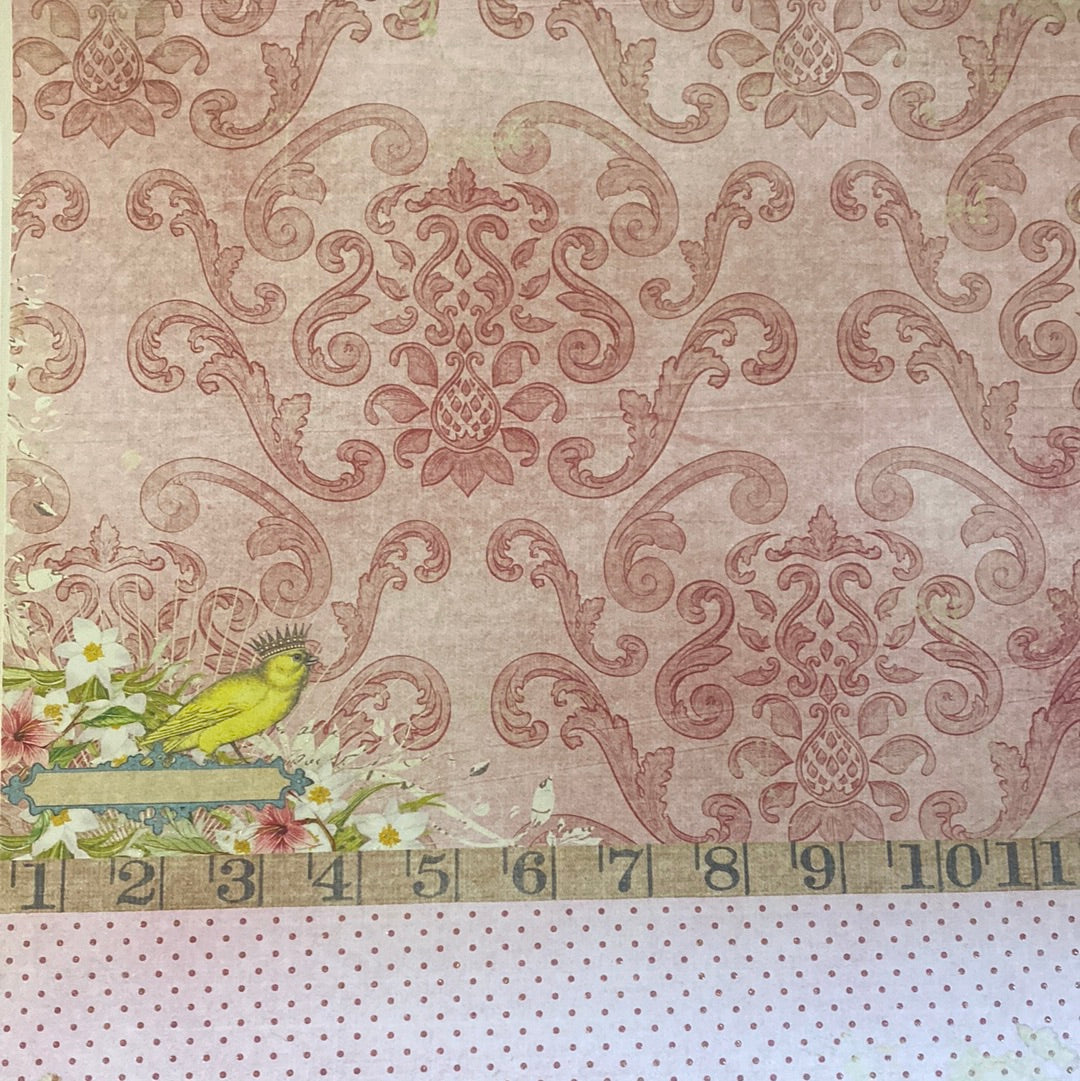 LAMINA- DECOSCRAPP-DECOUPAGE 30 x30 mixmedia