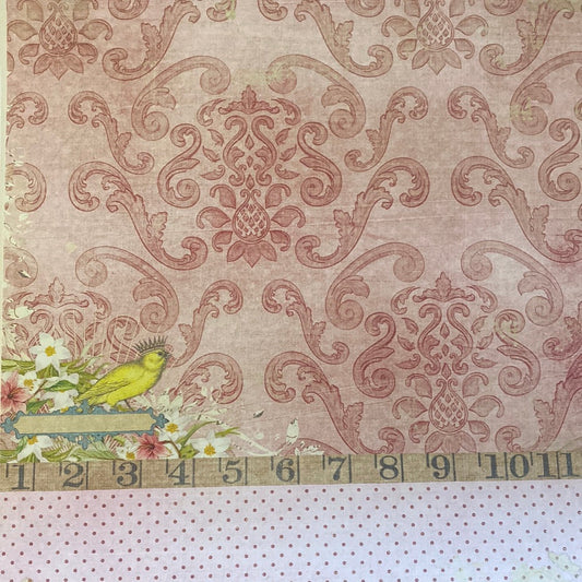 LAMINA- DECOSCRAPP-DECOUPAGE 30 x30 mixmedia