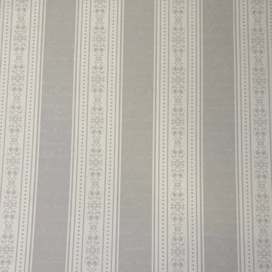 LAMINA DECOSCRAPP-DECOUPAGE 30 x30 MIX MEDIAS BLANCAS-GRIS