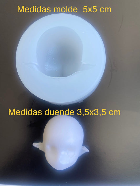MOLDE SILICONA DUENDE HADA GRANDE