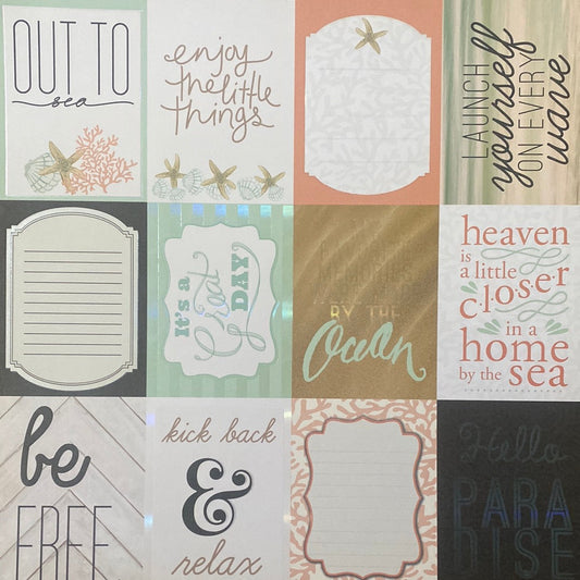 LAMINA DECOSCRAPP-DECOUPAGE 30 x30 -VARIAS CON APLICACIONES GLITER-DORADO