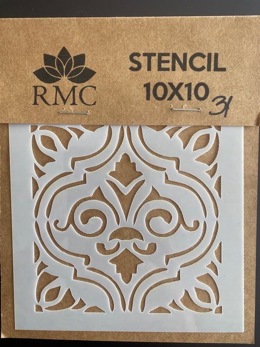 STENCIL CUADRADO 10X10 AZULEJOS