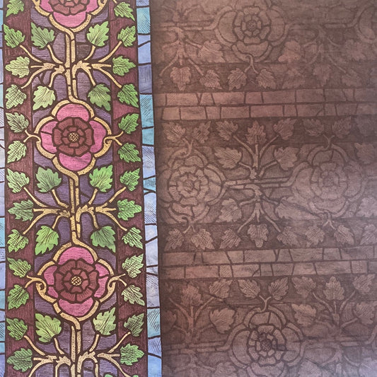LAMINA- DECOSCRAPP-DECOUPAGE 30 x30 mixmedia