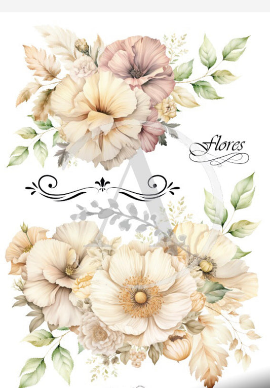 LAMINA TRANSFER TEXTIL Y SUP LISAS 20 x 30