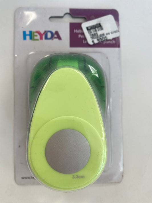 HEYDA VERDE  CIRCULO 3,3 cm