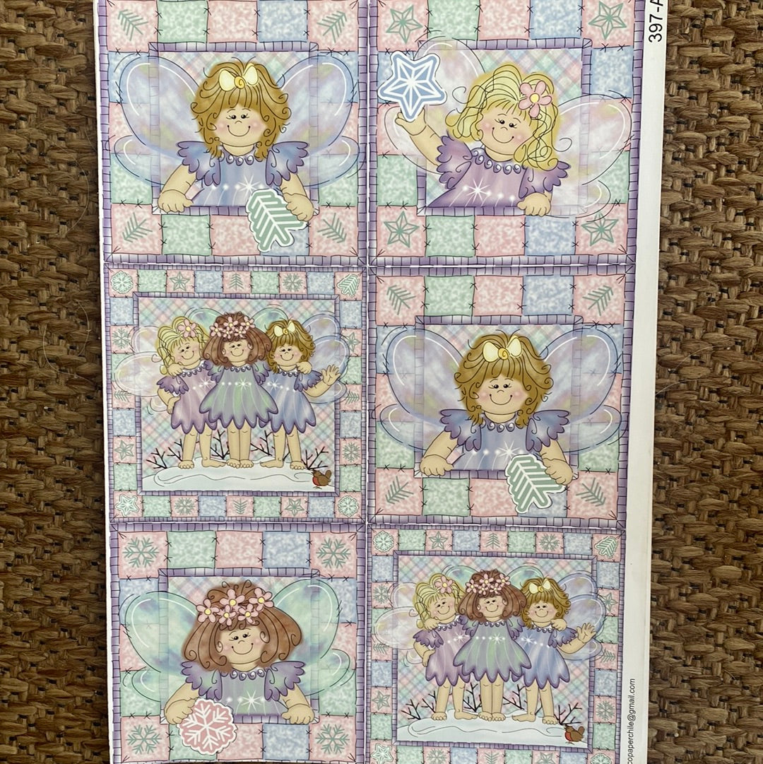 LAMINAS PARA DECOUPAGE   INFANTIL 21 x 30 cm