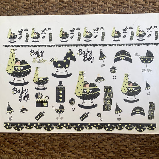 LAMINAS PARA DECOUPAGE   INFANTIL 21 x 30 cm