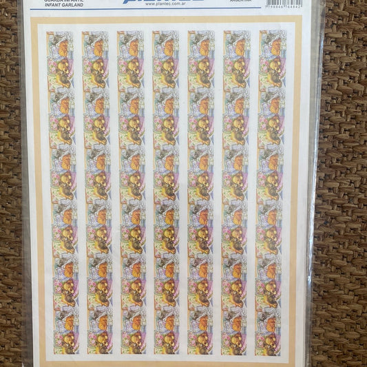 LAMINAS PARA DECOUPAGE   INFANTIL 21 x 30 cm