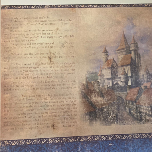 LAMINA- DECOSCRAPP-DECOUPAGE 30 x30 mixmedia