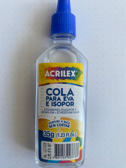 Pegamento Cola goma Eva Isopor