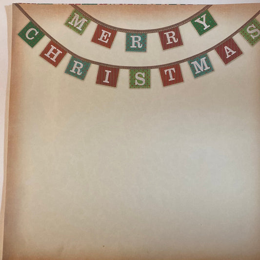 LAMINA- PAPEL DECOUPAGE 30 x30  NAVIDAD