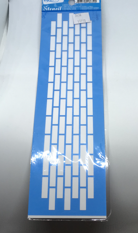 STENCIL LITOARTE 29x8.4 REJA LADRILLO