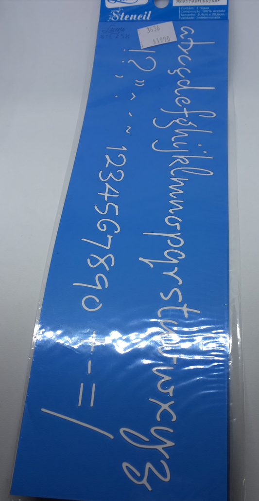STENCIL LITOARTE 29x8.4